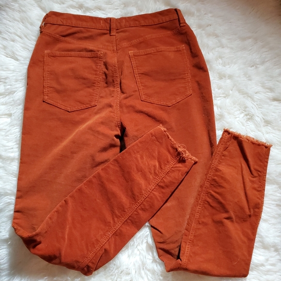 Free People Burnt Orange Corduroys - Picture 6 of 6